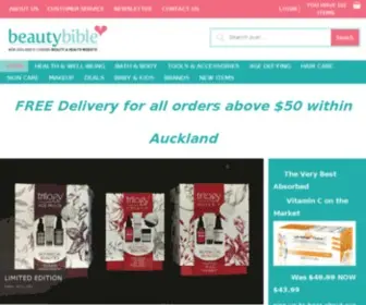 Beautybible.co.nz(Beauty Bible) Screenshot