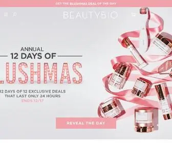 Beautybio.com(Award Winning Beauty Products) Screenshot