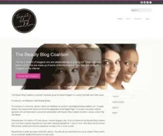 Beautyblogcoalition.com(Beauty Blog Coalition) Screenshot