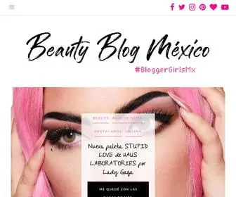 Beautyblogmexico.com(Beauty) Screenshot