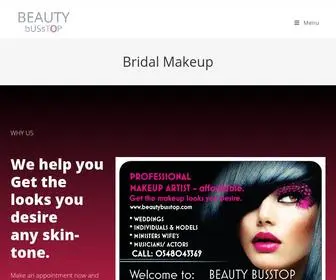 Beautybusstop.com(Place for wedding Makeup Artists in Accra) Screenshot