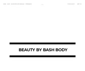 Beautybybashca.com(Beauty By Bash) Screenshot