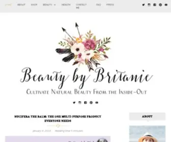 Beautybybritanie.com(Beauty By Britanie) Screenshot