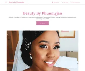 Beautybyphunmyjan.com(Beauty By Phunmyjan) Screenshot