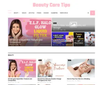 Beautycaretip.in(Beauty Care Tips) Screenshot