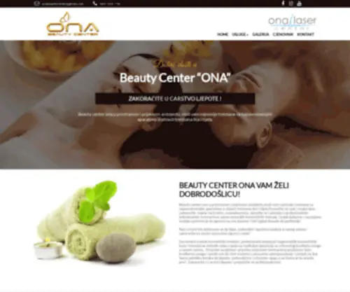 Beautycenterona.com(Beauty Center) Screenshot