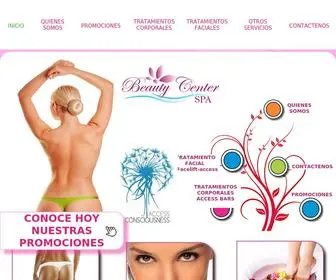 Beautycenterspabogota.com(Centro de estética) Screenshot