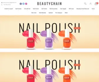 Beautychain.net(BeautyChain Nail Supply) Screenshot