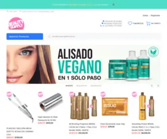 Beauty.com.uy(Cosméticos Profesionales) Screenshot