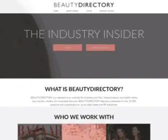 Beautydirectory.com.au(Beautydirectory) Screenshot