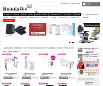 Beautydis.com(Grossiste coiffure) Screenshot