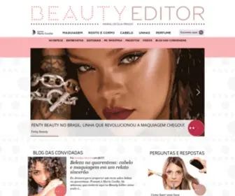 Beautyeditor.com.br(Tudo sobre beleza) Screenshot