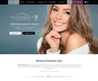 Beautyenhancespa.com(Spa en Tijuana) Screenshot