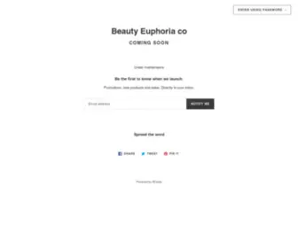 Beautyeuphoriaco.com(Beauty Euphoria co) Screenshot