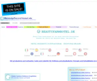 Beautyfarmhotel.de(Beautyfarmhotel) Screenshot