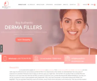 Beautyfirst-Dermashop.com(Buy Authentic Dermal Fillers Online) Screenshot