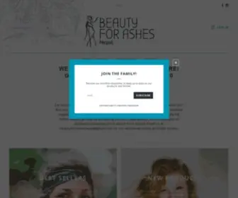 Beautyforashesnepal.com(Beauty For Ashes Nepal) Screenshot