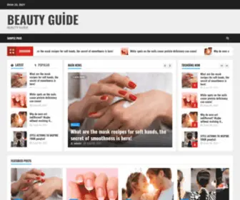 Beautyguide.site(Beauty Guide) Screenshot