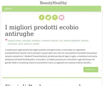 Beautyhealthy.it(Recensioni e approfondimenti su cosmetici naturali e alimenti biologici BeautyHealthy) Screenshot