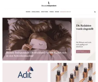 Beautyindependent.de(Die Stimme der Indie Beauty Branche) Screenshot