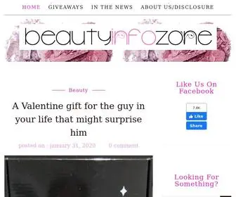 Beautyinfozone.com(Reviewing beauty products so you know) Screenshot