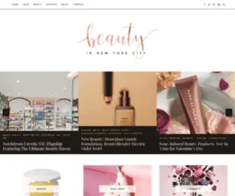 Beautyinnyc.com(Beauty in New York City) Screenshot