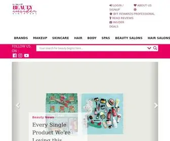 Beautyinsider.sg(Beauty Magazine & Products Review Site) Screenshot