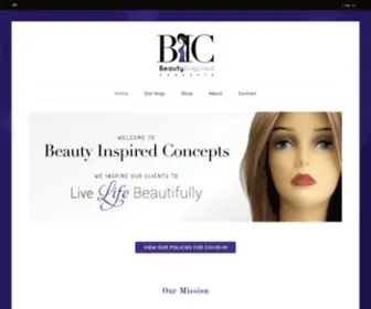 Beautyinspiredconcepts.com(Beauty Inspired Concepts) Screenshot