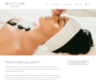 Beautylabskincare.com(Customized Skincare) Screenshot