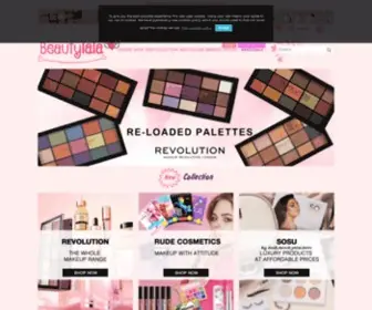 Beautylala.com(Rude Cosmetics UK Official site) Screenshot
