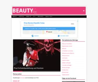 Beautylog.de(BeautyBlog und Modemagazin) Screenshot