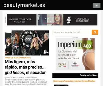 Beautymarket.es(PELUQUERIA y ESTETICA Profesional) Screenshot
