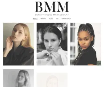 Beautymodelmanagement.com(BEAUTY MODEL MANAGEMENT) Screenshot