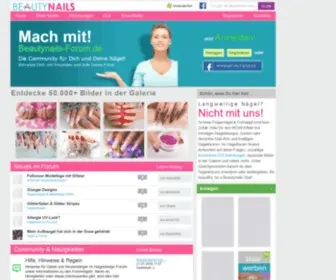 Beautynails-Forum.de(Forum für schöne Nägel & Nageldesign) Screenshot