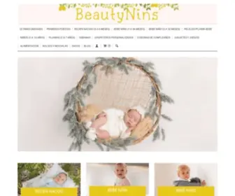 Beautynins.es(Moda infantil I Beautynins) Screenshot