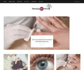 Beautyonmind.com(Beauty Without Expression) Screenshot