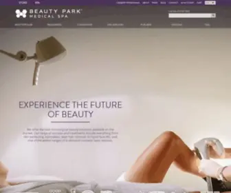 Beautyparkspa.com(Celebrity Skin Care) Screenshot