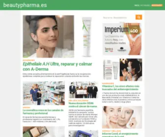 Beautypharma.es(Contenido de belleza para la farmacia y los farmacéuticos) Screenshot