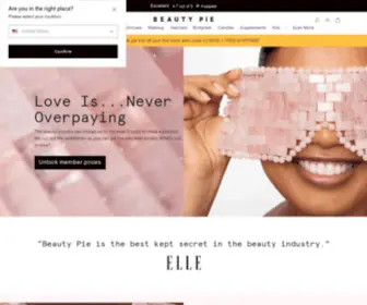 Beautypie.com(BEAUTY PIE) Screenshot