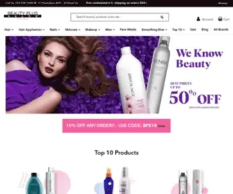 Beautyplussalon.com(BEAUTY PLUS SALON) Screenshot