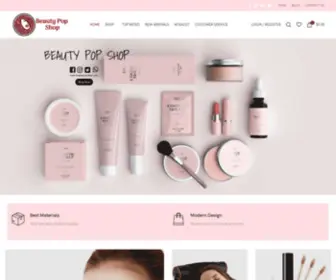 Beautypopshop.com(We have the best beauty and health product) Screenshot