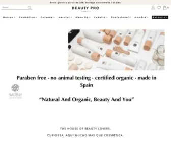 Beautyprofesional.com(Beauty Profesional es la tienda online Nº1 en España en cosmética para todos) Screenshot