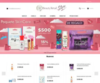 Beautyretail.mx(Beauty Retail) Screenshot