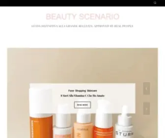 Beautyscenario.com(Beauty Scenario) Screenshot
