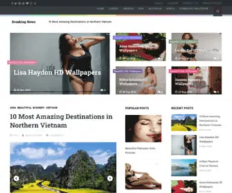 Beautyscenery.com(Most beautiful places in the world) Screenshot