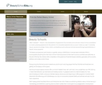 Beautyschooledu.org(Beauty College) Screenshot