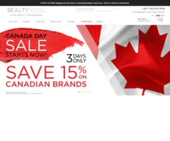 Beautysense.ca(Beautysense: Canada's Beauty Store) Screenshot
