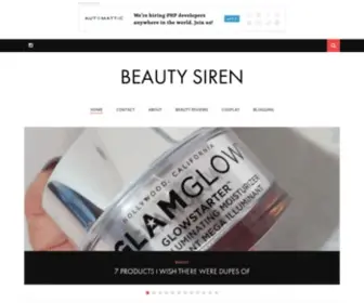 Beautysirenblog.com(Beauty Siren) Screenshot