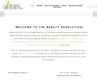 Beautysolutions.com(Beauty Solutions) Screenshot