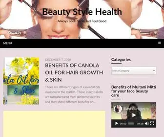 Beautystylehealth.com(Beauty Style Health) Screenshot